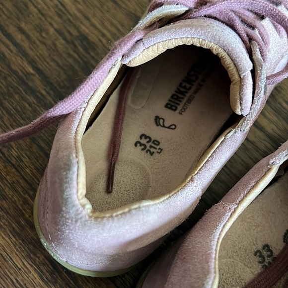 NWOB Birkenstock Unisex Porto Kids Suede Shoe, Lavender | size 33 (2.5/3) - Picture 10 of 14